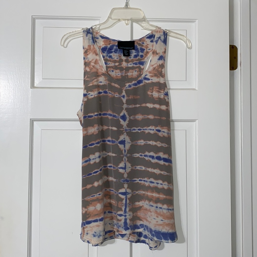 Razor Back Tie-dye Tank. Size XS.